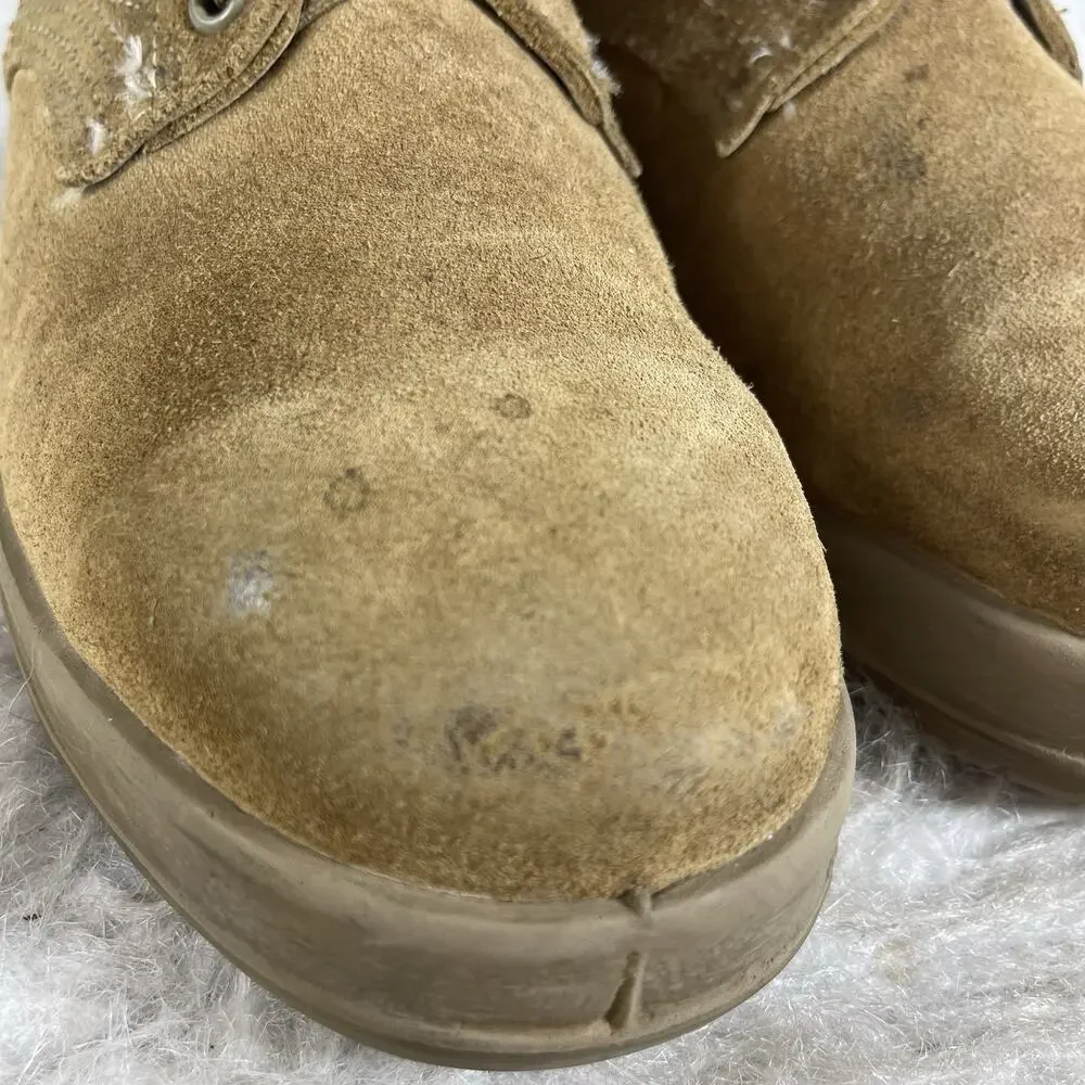 Belleville AFSTC 10.5 R Coyote Brown Steel Toe Combat Boots Vibram Made In USA